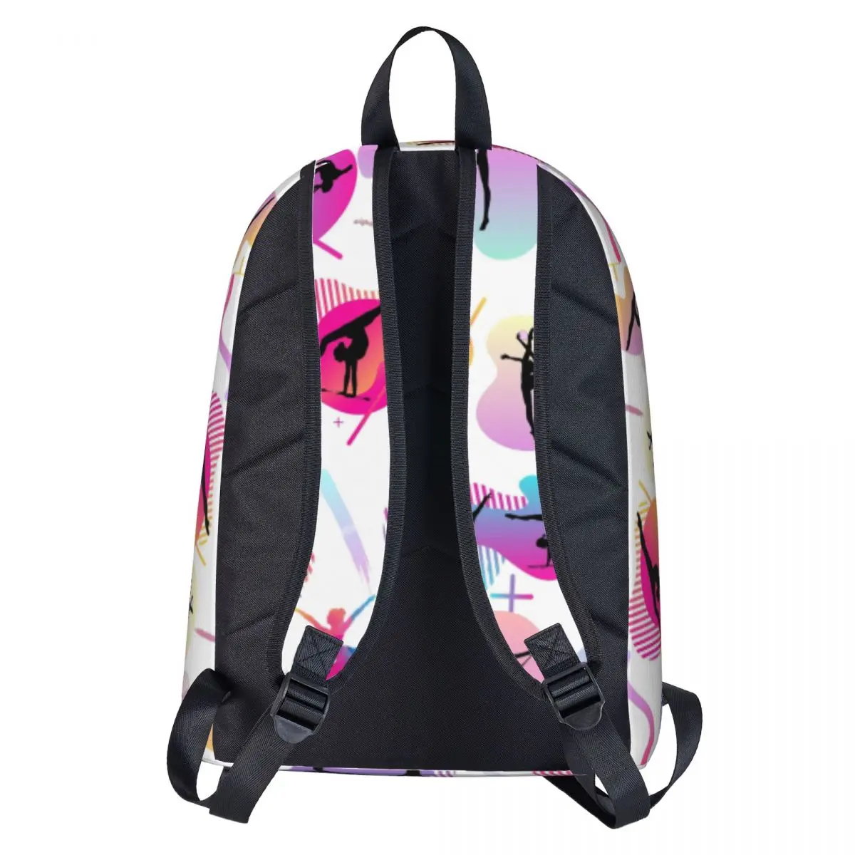 Gymnastics Print Backpack Sport Funny Trekking Backpacks Xmas Gift Youth Colorful Breathable School Bags Funny Rucksack