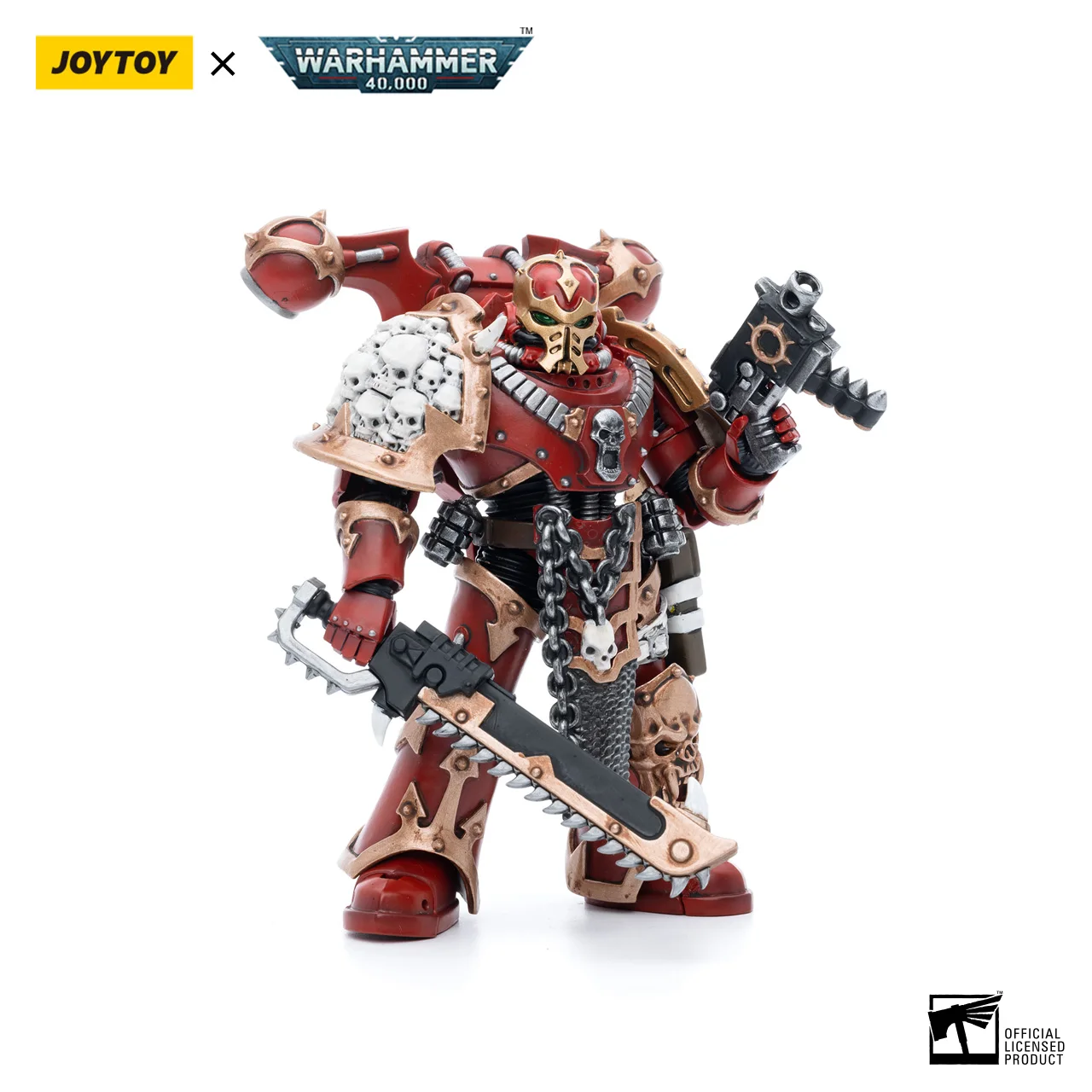 JOYTOY-figura de acción 1/18, puños, ultramarinos, ángeles de sangre, Chaos, Marines Espaciales, colección de Anime, modelo militar, Compras gratis