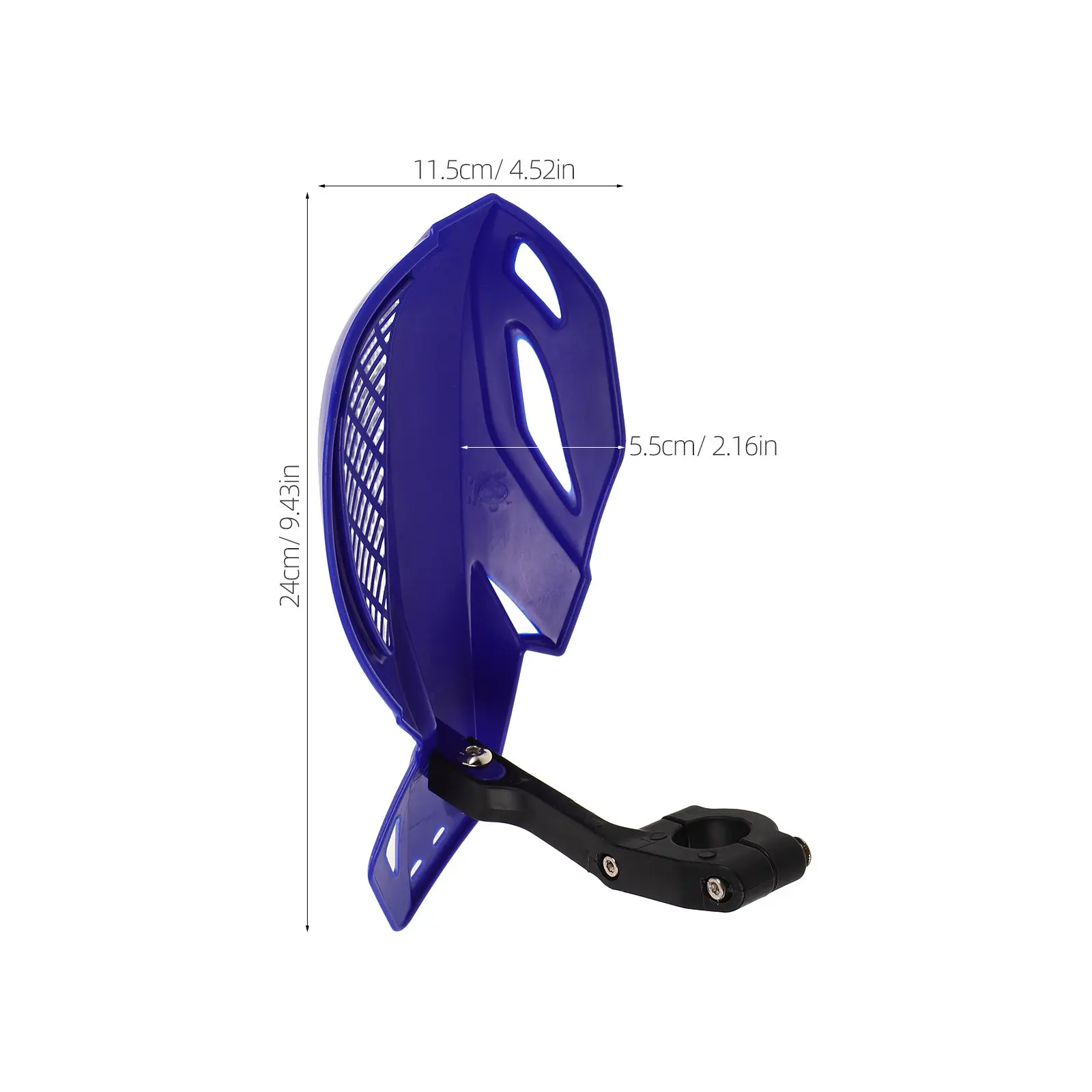 1Pair Motorcycle Handlebar Muffs Wind Deflectors Clear Vision Cold Wind Protection Weather Resistant for Long Distance Riding
