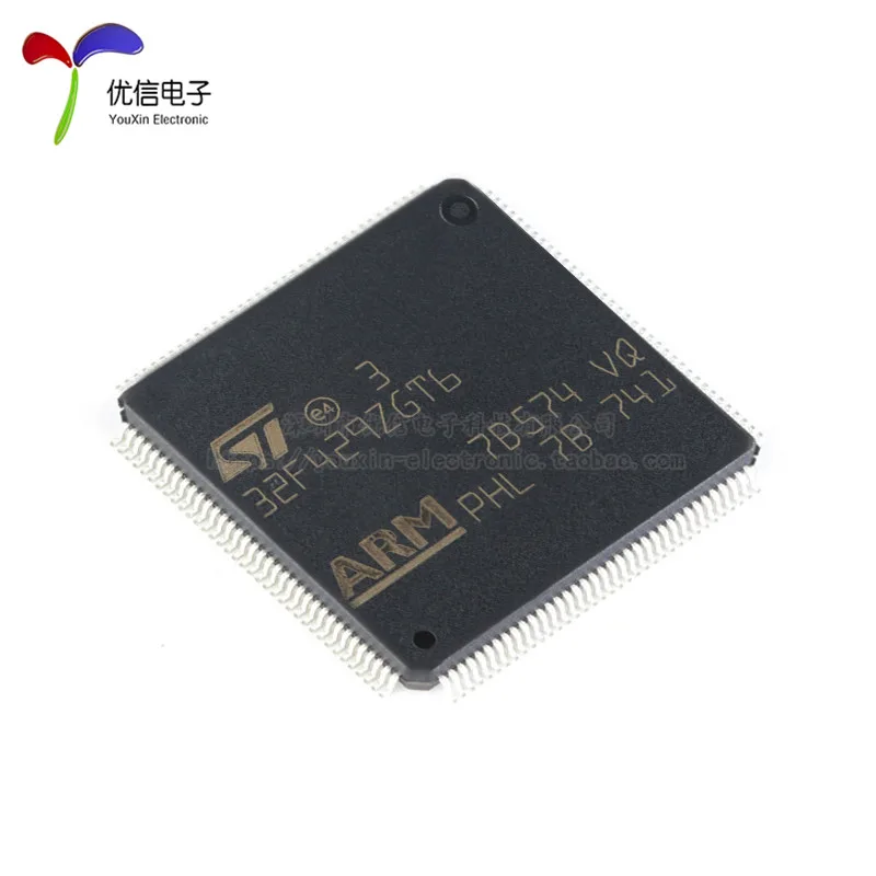 Free shipping  STM32F429ZGT6 LQFP-144 ARM Cortex-M4 32MCU   10PCS