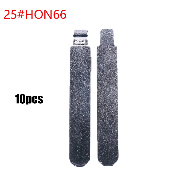 

10pcs Replacement Flip Blank key Blade #25 HON66 KD Key Blade For Honda Civic Accord CR-V XR-V City HRV Venzel Jade
