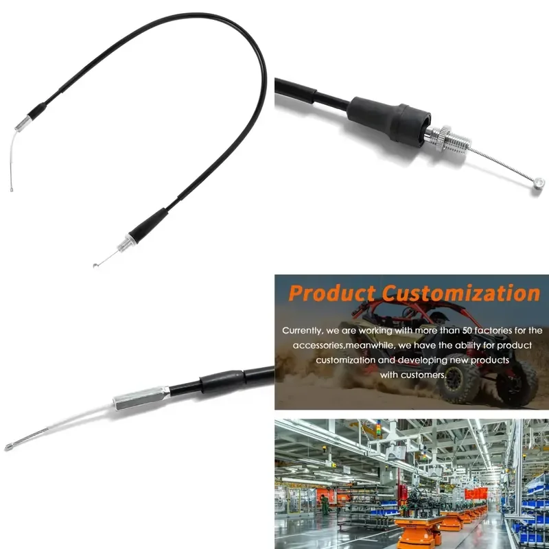 

i Throttle Cable for Kodiak 400 YFM400FA YFM400A Grizzly Wolverine Bruin 350 OE 5GH-26311-00-00 5GH-26311-10-00 ATV