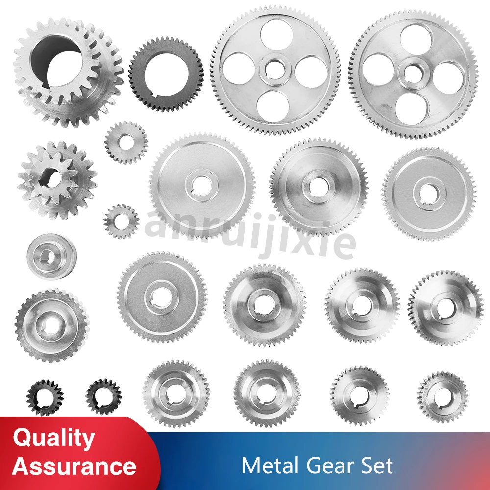 

Metal Gear Set for Craftex CX704 Grizzly G8688 Compact 9 JET BD-6 BD-7 Mini Lathe Spare Parts - Craftsmanship And Precision