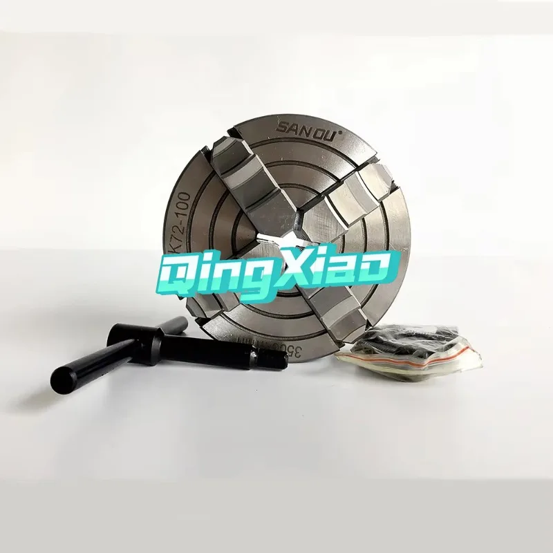 125mm 160mm 4 Jaw Chuck Ready Stock For CNC Lathe Machine Fast Delivery Precision Machining Tool Accessory