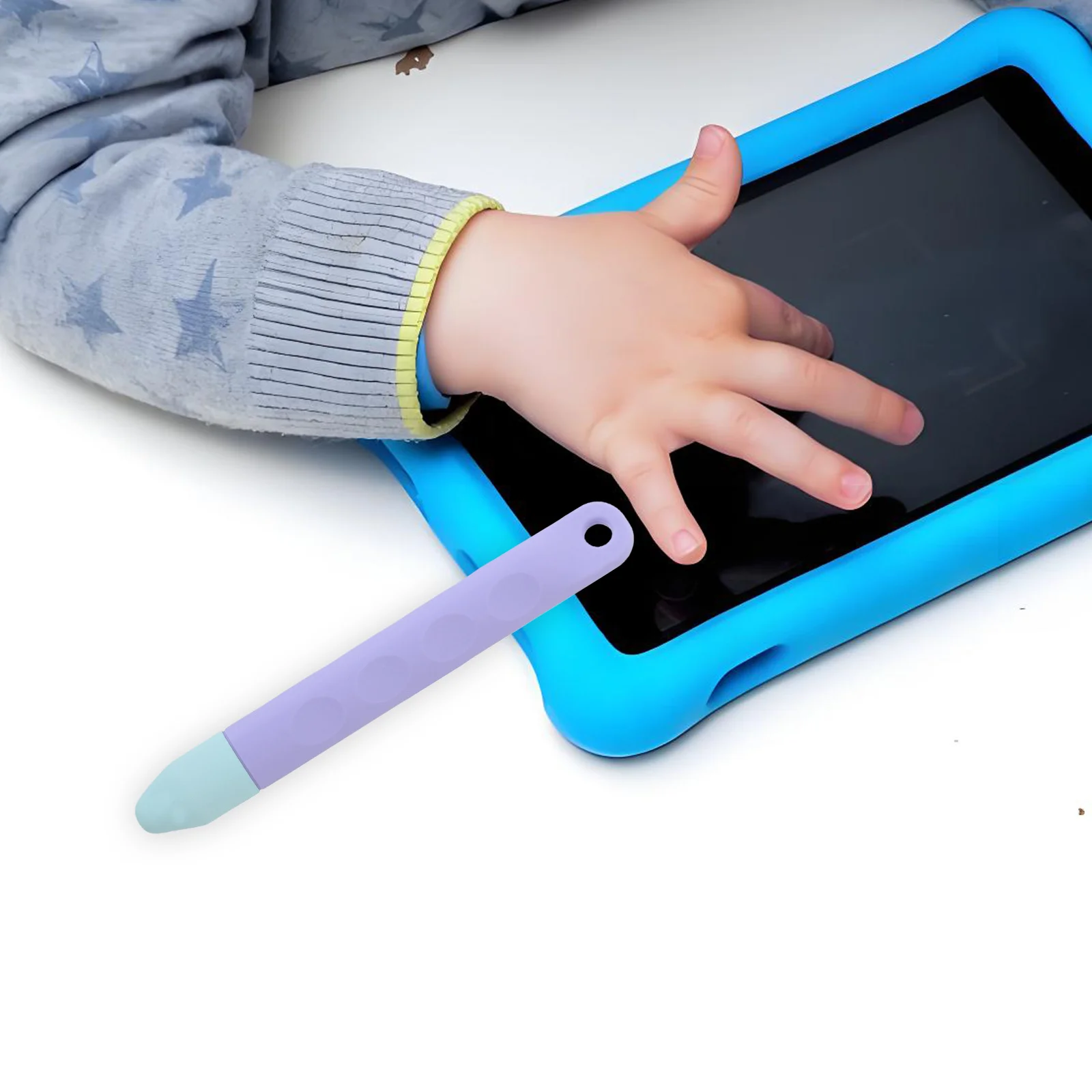 

Children'S Touch Screen Stylus Pen Lightweight For Kids Drawing Writing Learning Compatible With Tablets Smartphones