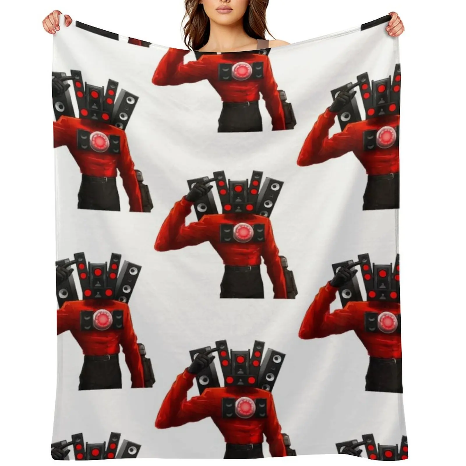 

Speakerman Classic Throw Blanket funny gift Summer Travel Furrys Blankets