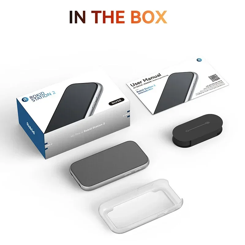 Rokid Station 2 Pocket TV AR space 5000mAh 8+128GB Geschikt voor Rokid max2 en andere AR