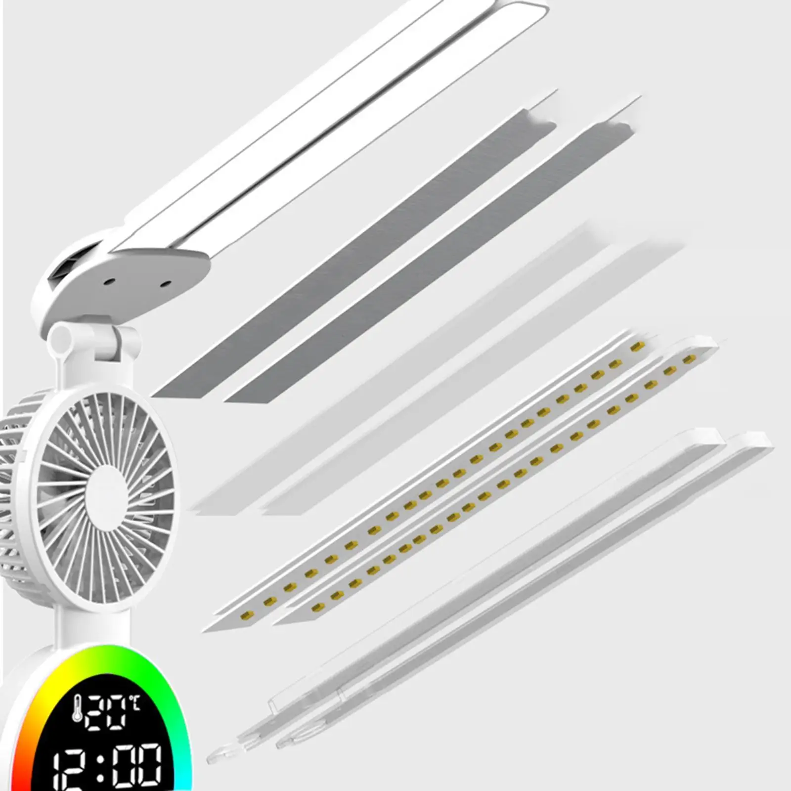LED Desk Lamp 3 Color Modes Touch Control Eye Caring for Office Room Bedroom