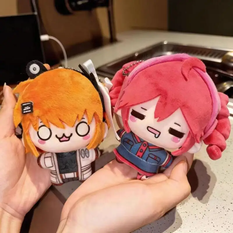 

Cartoon Ensemble Stars Kawaii Plush Doll Anime Game Iridi Nijika Schoolbag Suitcase Keychain Decoration Friend's Birthday Gift