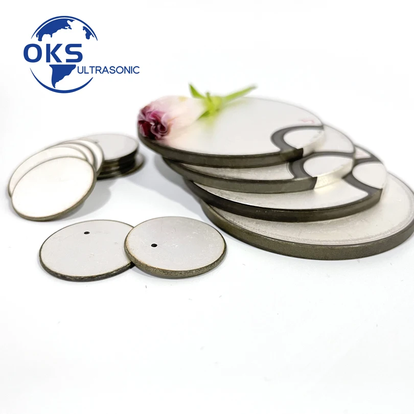 

10Pcs/Lot 8x0.45mm Piezo Ceramic Disc Electrical Ceramic PZT-8 And PZT-4 Material Positive And Negative On Same Side