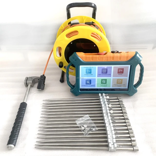 

New Hot Selling ADMT-300S-X-16D Portable 16 Channel 300m Water Detection Instrument with Smart Features