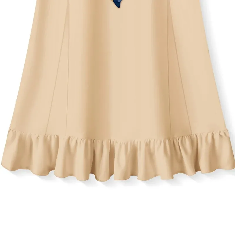 Toddler Little Girls Princess Dresses Nightdress M3gan Costume Gown with Arm Sleeves