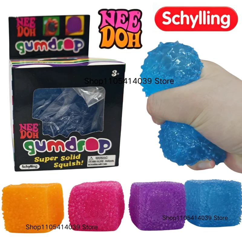 

Schylling Nee Doh Maltose Ice Cube Sensory Squeeze Toy Stress Relief Blind Box Gift