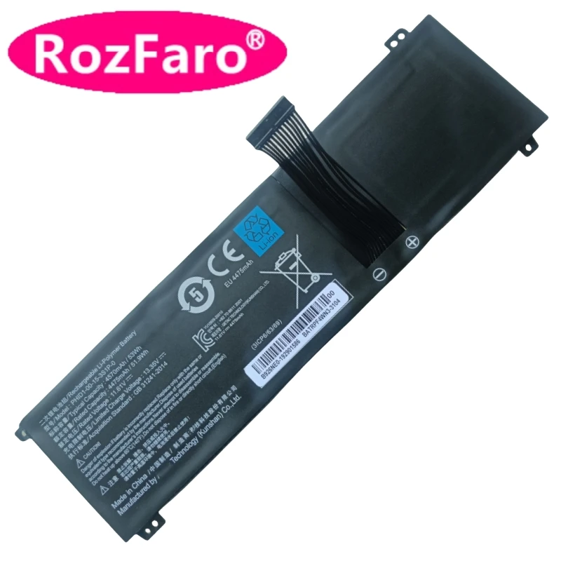 For InfinityBook Pro 14 Battery For Mechrevo F1 Schenker Vision 10 Por M23 XPG Adata Xenia 14 14I7G11GXELX-BKCMX XPGXENIA14G11