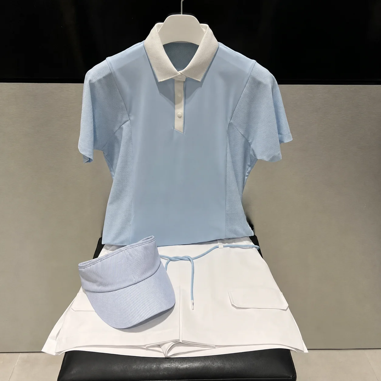 Falda de golf para mujer, verano 2026, ultra suave, tacto arena, deportiva, con estampado de letras, resistente a las arrugas, vestido casual plisado para tenis