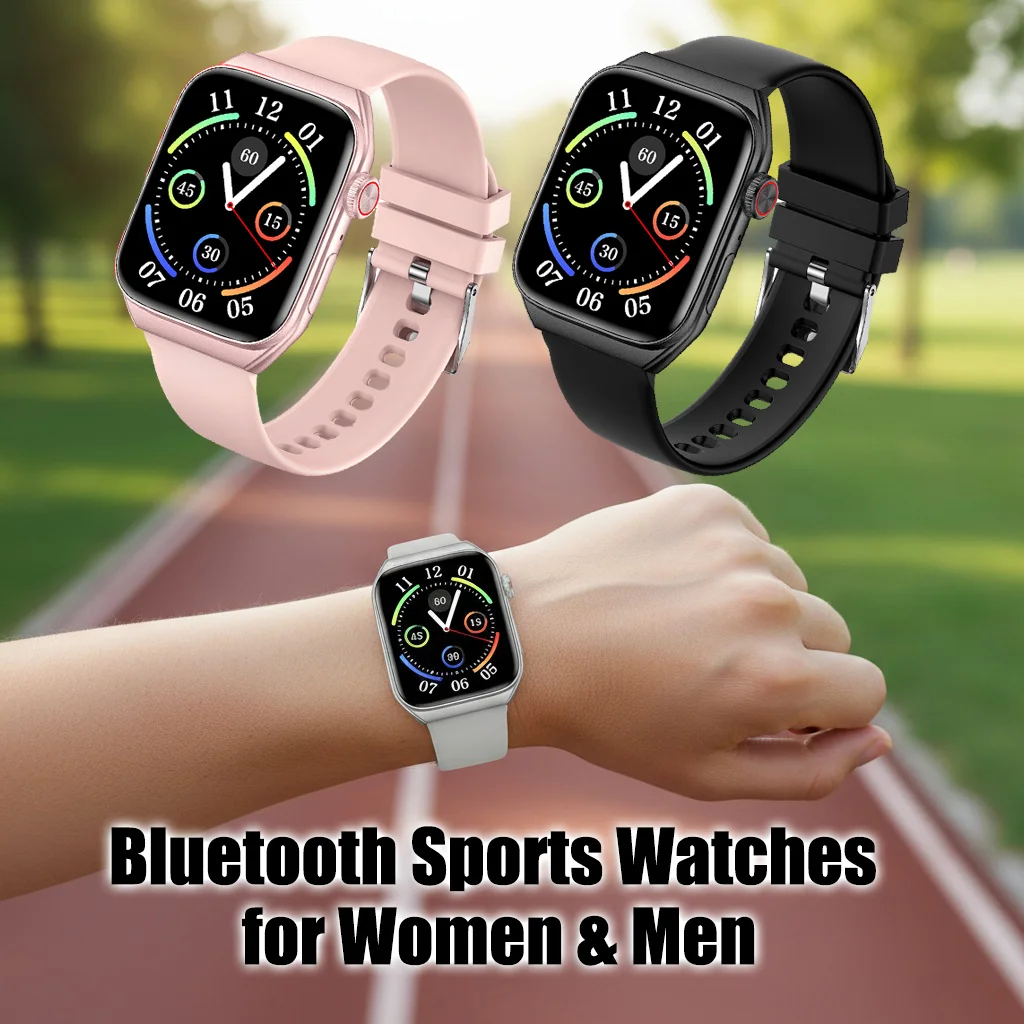 

Smart Watches for Women Men Fitness Watches , Wireless Call, Push Notifications, Multiple Sports Modes, Wireless Charging