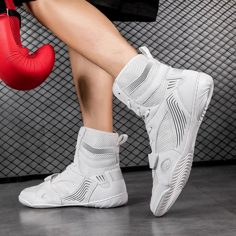 Profession elle Unisex High Top Wrestling Schuhe für Männer und Frauen Fitness, Boxen, Kampf training, Boxen und Kampfs tiefel