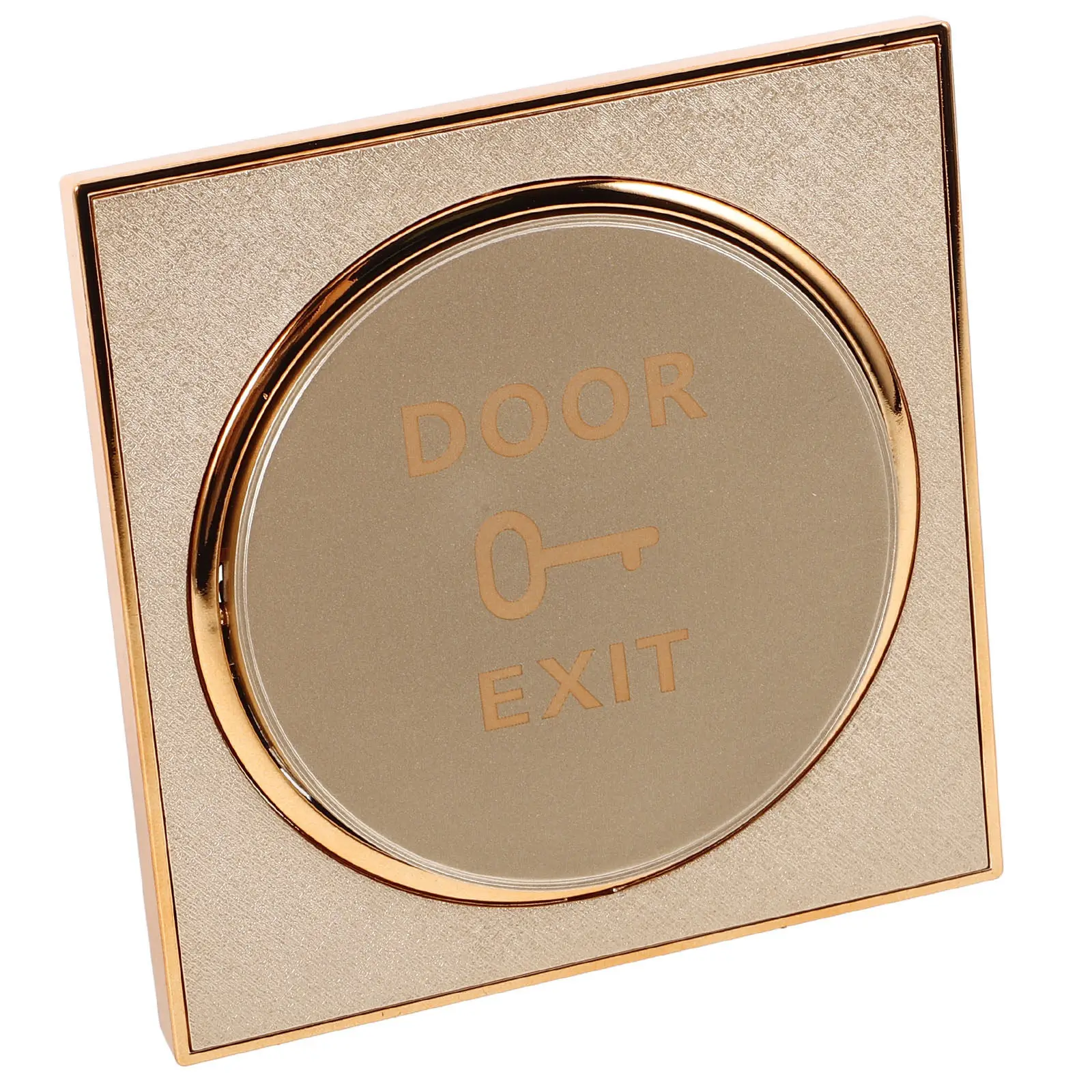 Picture 6: Push to Exit Button Door Access Control Switch Doorbell Wall Panel One Piece Bracket Exit Button Cover Protector
