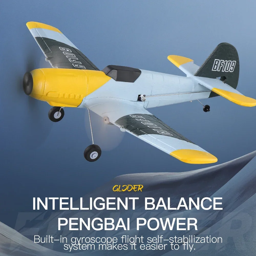 Z61 RC Plane BF109 Professional 2.4G Radio Remote Control Airplane EPP Foam Aircraft Glider Flying Model Toys For Birthday Gift
