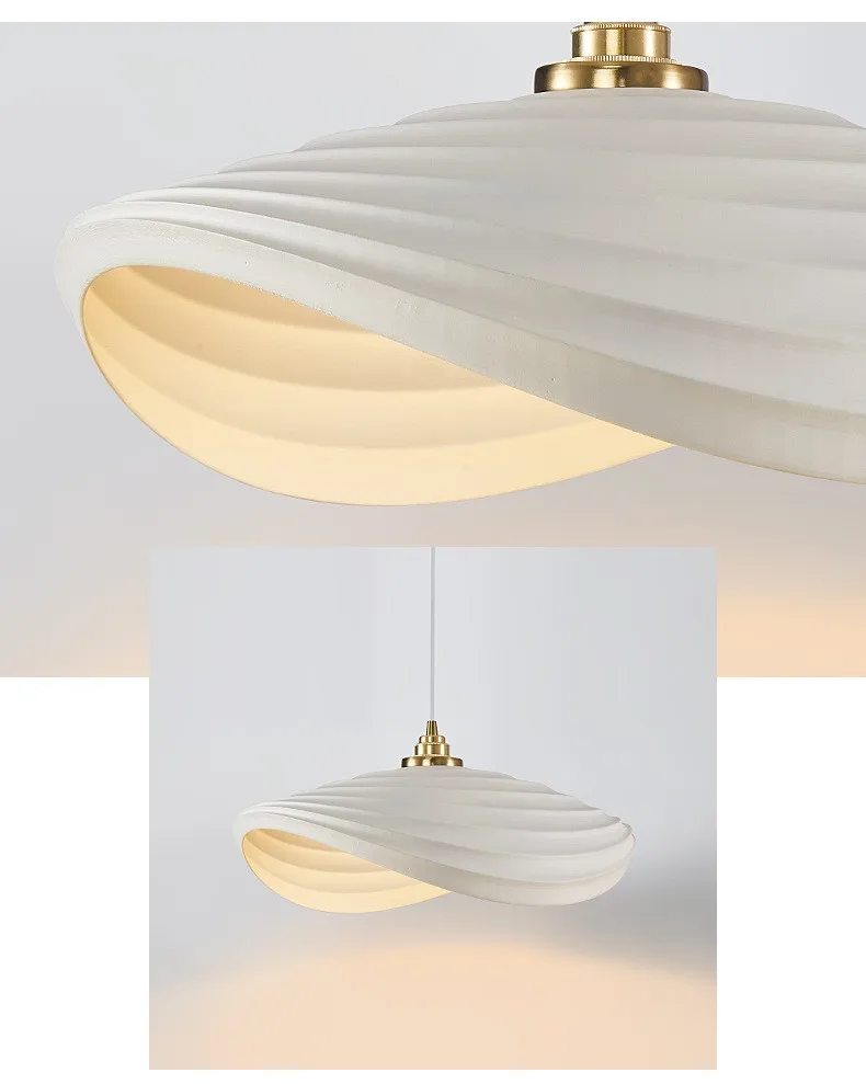 Dining Room E27 LED Pendant Lights Nordic Bar Wabi Sabi