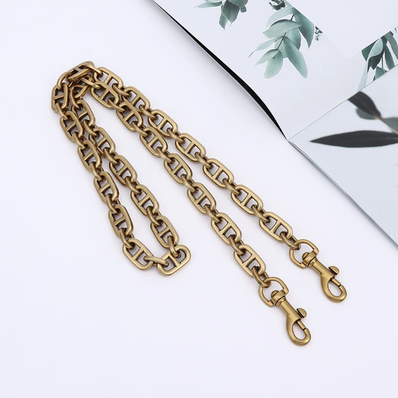 1.3cm Women Bag Chain Metal Zinc Chain Clasp Purse Replacement Brand Bag Parts Messenger Handbag Handle High Quality Profile