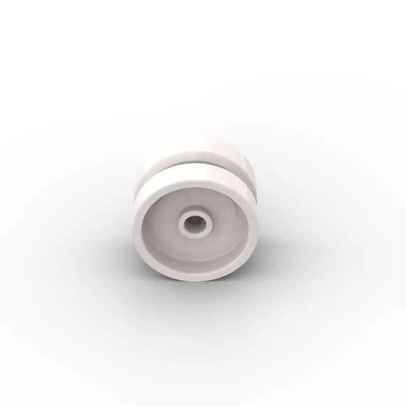 MOC 10個入り 18976 車両タイヤブロック ホイール 18×12 車軸穴付き 組み立てブロック おもちゃ 大人 男の子 特別な日のギフト