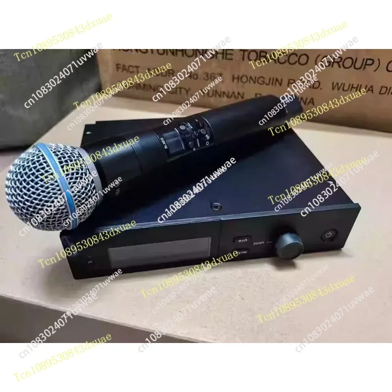 OEM Professional QLXD4 Handheld BT58 S58 Lapel Headset Wireless Microphone