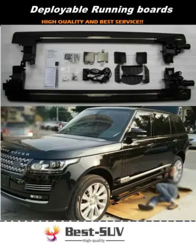 

Складываемые боковые ступени электродвигателя подходят для LR Range Rover 2013-2017