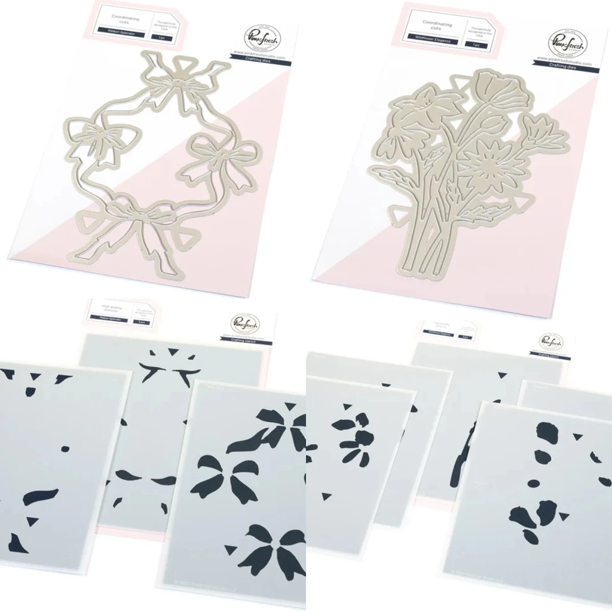 Splendor de ruban, nouvelles matrices de découpe en métal pour Scrapbook, décoration de journal intime, modèle de gaufrage, carte de vœux faite à la main, 2025