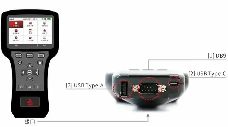 China made 1313-4331  Handheld motor controller Programmer can replace the curtis 1313 programmer