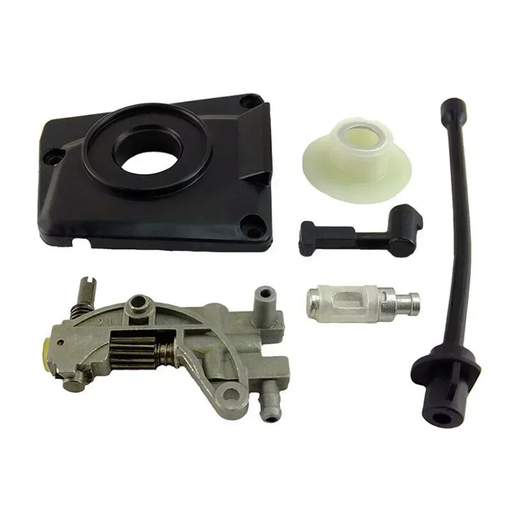 Kit de servicio de aceite para motosierra china 4500 5800 45CC 52CC 58CC cubierta de bomba para Trueshopping Raptor45 Raptor52 Raptor58