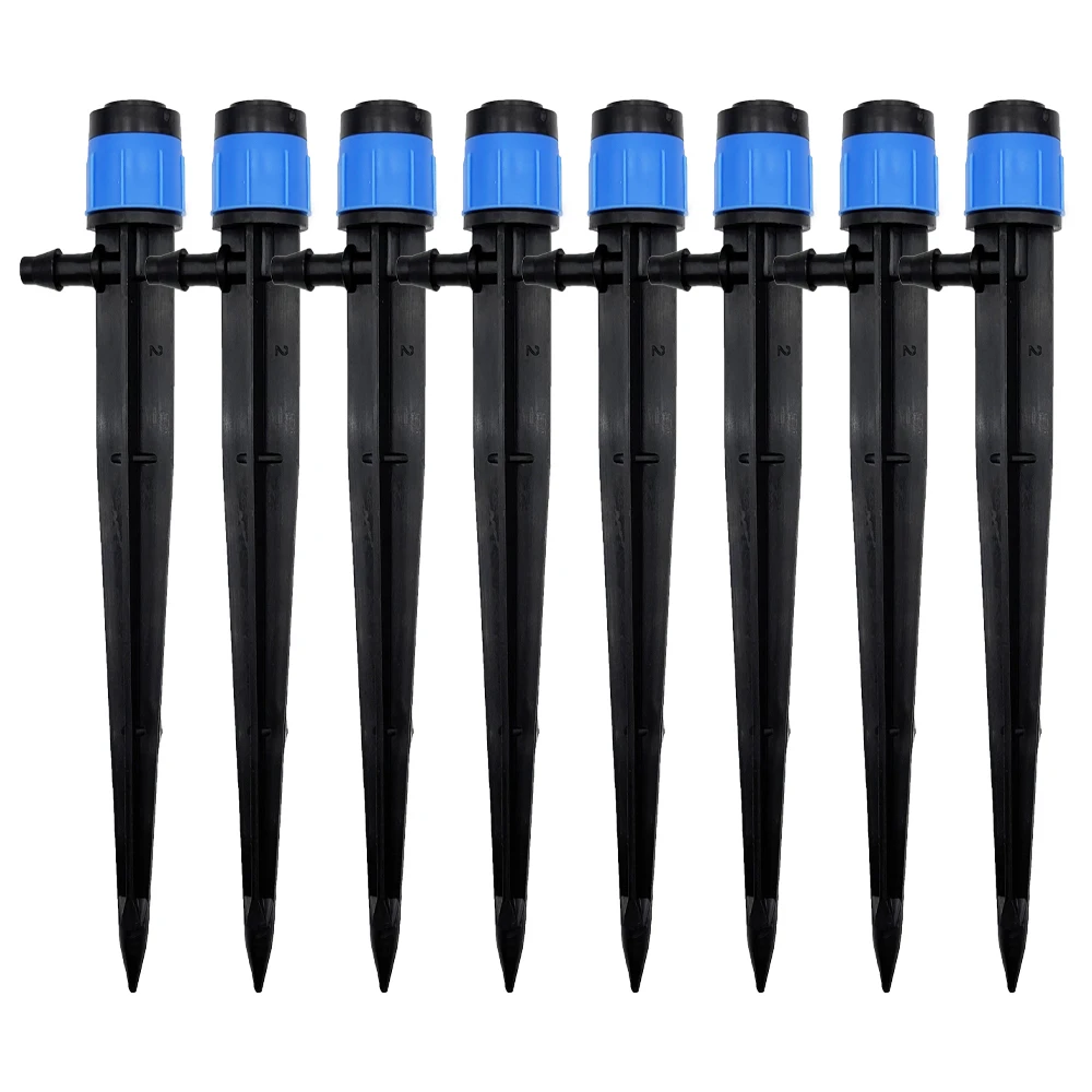 30pcs Adjustable 360° Sprinkler Nozzles for Garden and Greenhouse Watering - 4/7mm Hose Connectors and Accessories