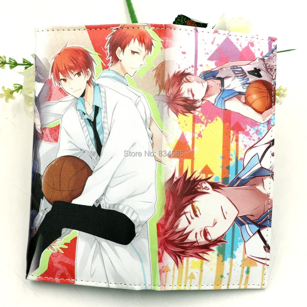 Anime Kuroko's Basketball Kuroko Tetsuya Long Women Wallets Kagami Taiga Men Card Holders Purse