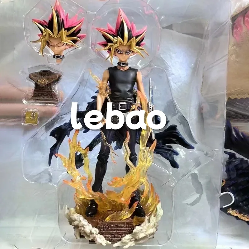 

Yugi Muto Рисунок Темная игра Размерная фигурка Дуэль Монстры Фигурки 28 см Статуя из ПВХ Коллекция Орнамент Детские игрушки Подарки