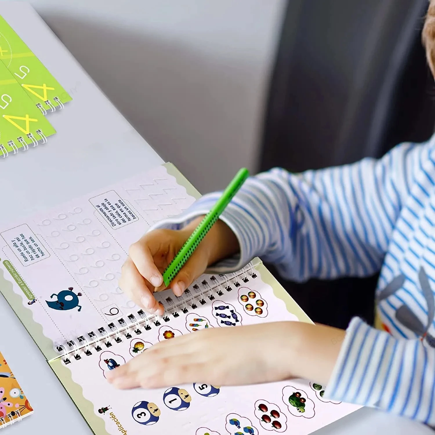 SANK Montessori Reusable Magic Book Calligraphy Copybook Children's Notebook For Calligraphy Handwriting Copybook Writing Gifts