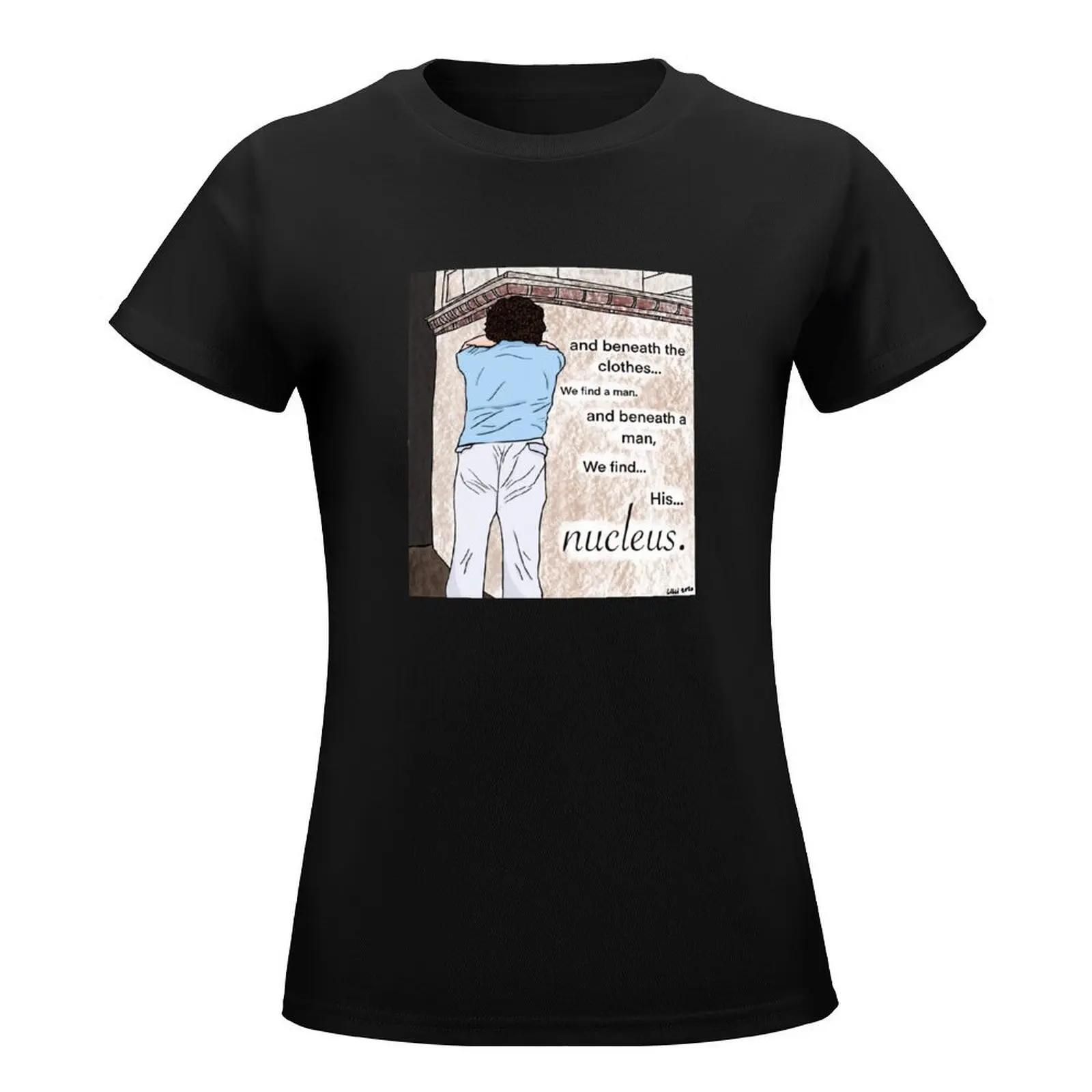 Nacho Libre Nucleus Recreational Clothes T-Shirt graphics animal print shirt for girls t shirts for Women loose fit