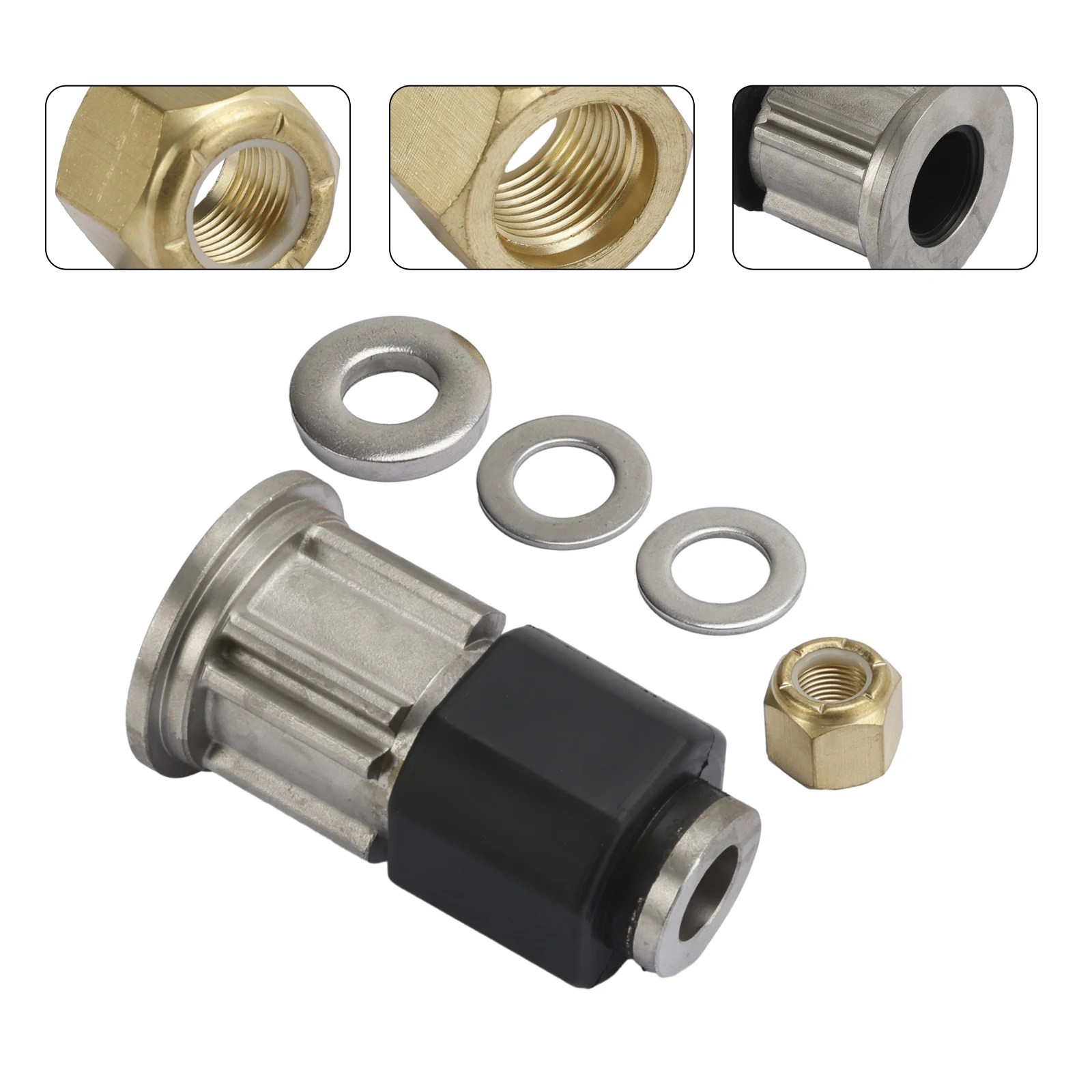 

Topteng Silent SSR Solid Hub Kit 8M0101603 8M0101601 For Mercury 19 Tooth