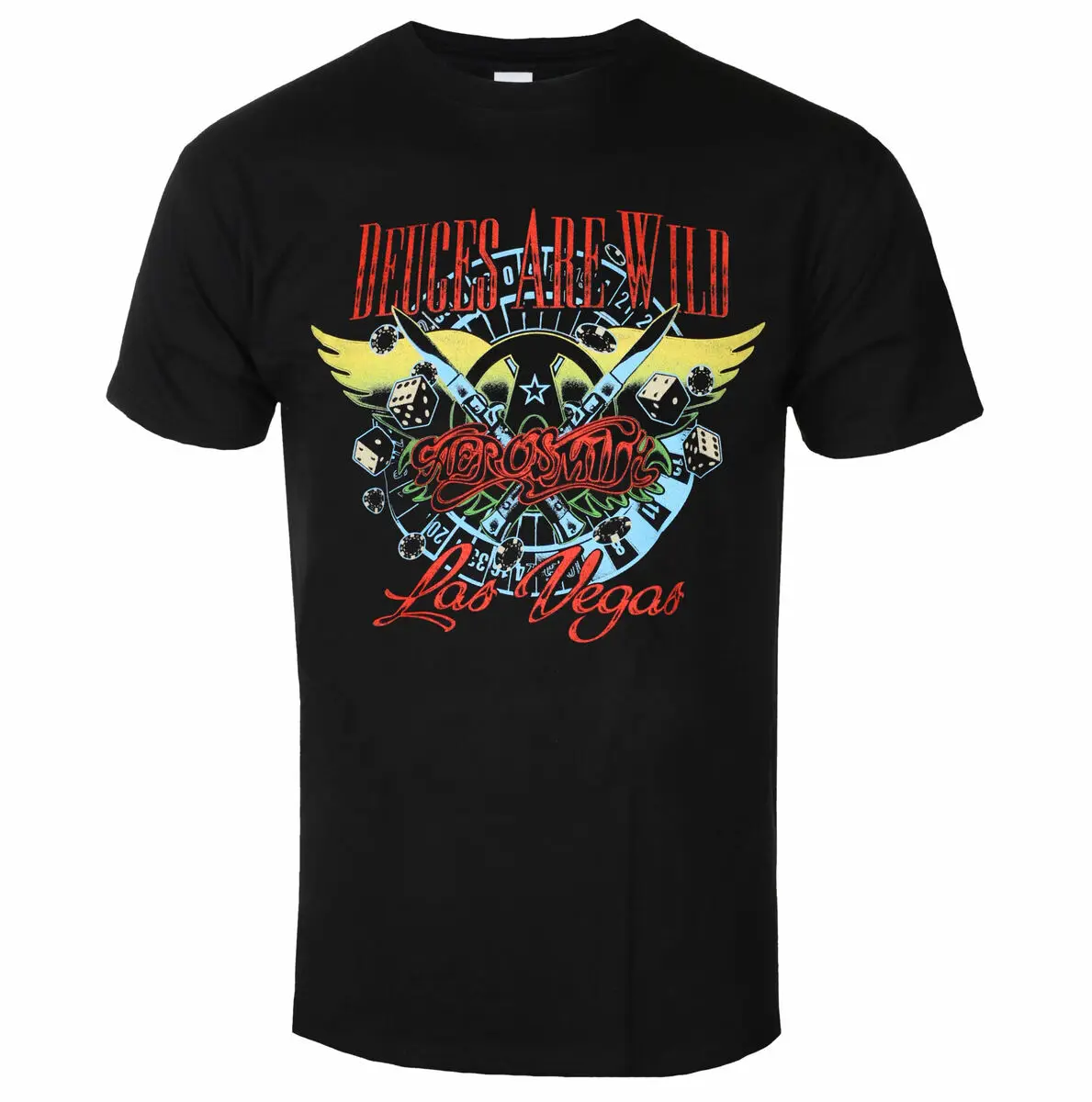 Fit Aerosmith Grafik Baumwoll-Band-T-Shirt Unisex Sommer Kurzarm Mode Marken-T-Shirt Luxus Casual Vintage T-Shirts – Detail 5
