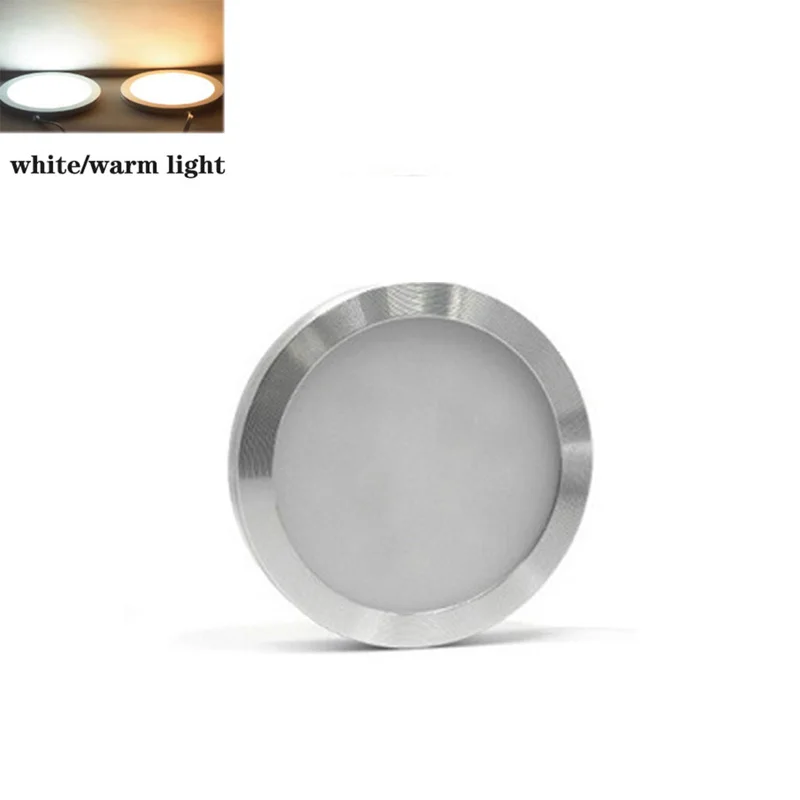 1pc DC5V USB  LED 8mm Ultra-thin Dimmable 3W Downlight  Surface Mounted Lamp Mini Light Jewelry Display Ceiling Indoor Spotlight