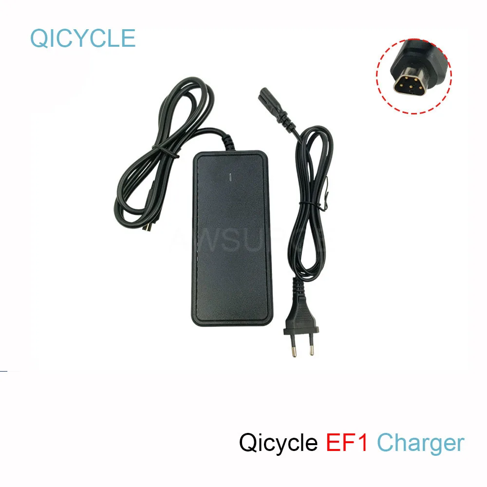 42V 2A Charger Replacement for Qicycle EF1 Electric Bike Parts for Xiaomi EF1 Folding Bicycle Battery Power Adapter