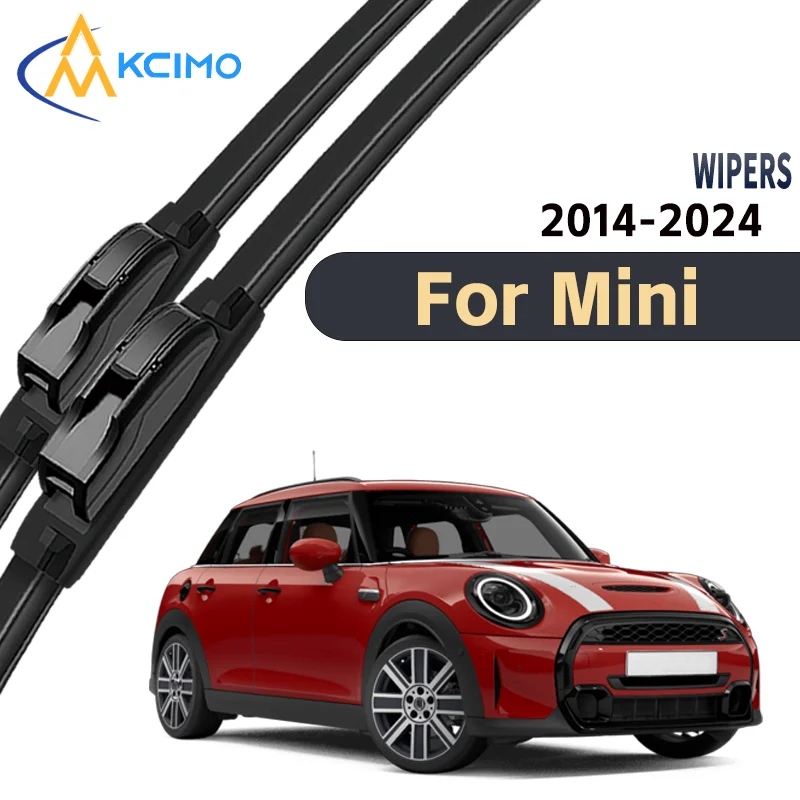 

2pcs Durable Quiet Wiper Blades for Mini Hatch Mk III F56 2014-2024 Scratch-Free Windscreen Wipers