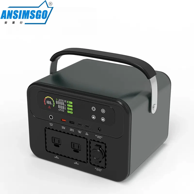 

Портативная интеллектуальная инверторная электростанция 700 Вт, 220 В, большой емкости, для автопутешествий, активного отдыха и аварийного энергоснабжения