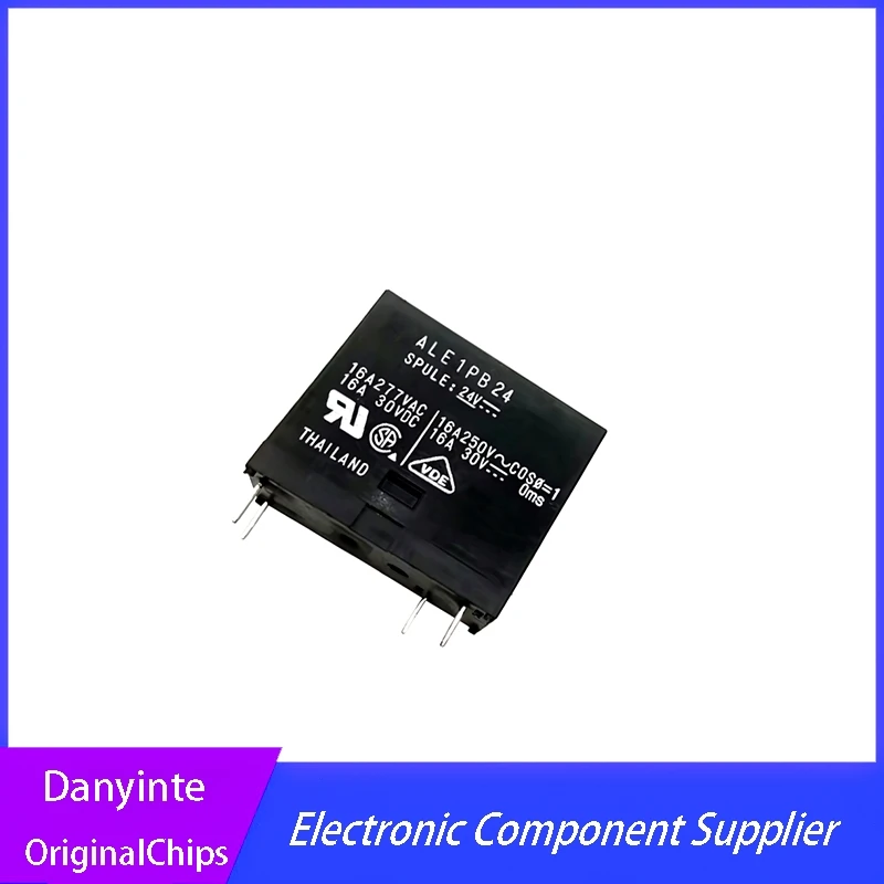 New original 5Pcs/Lot ALE1PB24 24VDC 16A ALE1PB24-24v pin4
