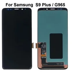 100%  AMOLED Display for SAMSUNG Galaxy S9 Plus G965 G965F SM-G965F/DS S9+ LCD Display Touch Screen Digitizer Repair Part