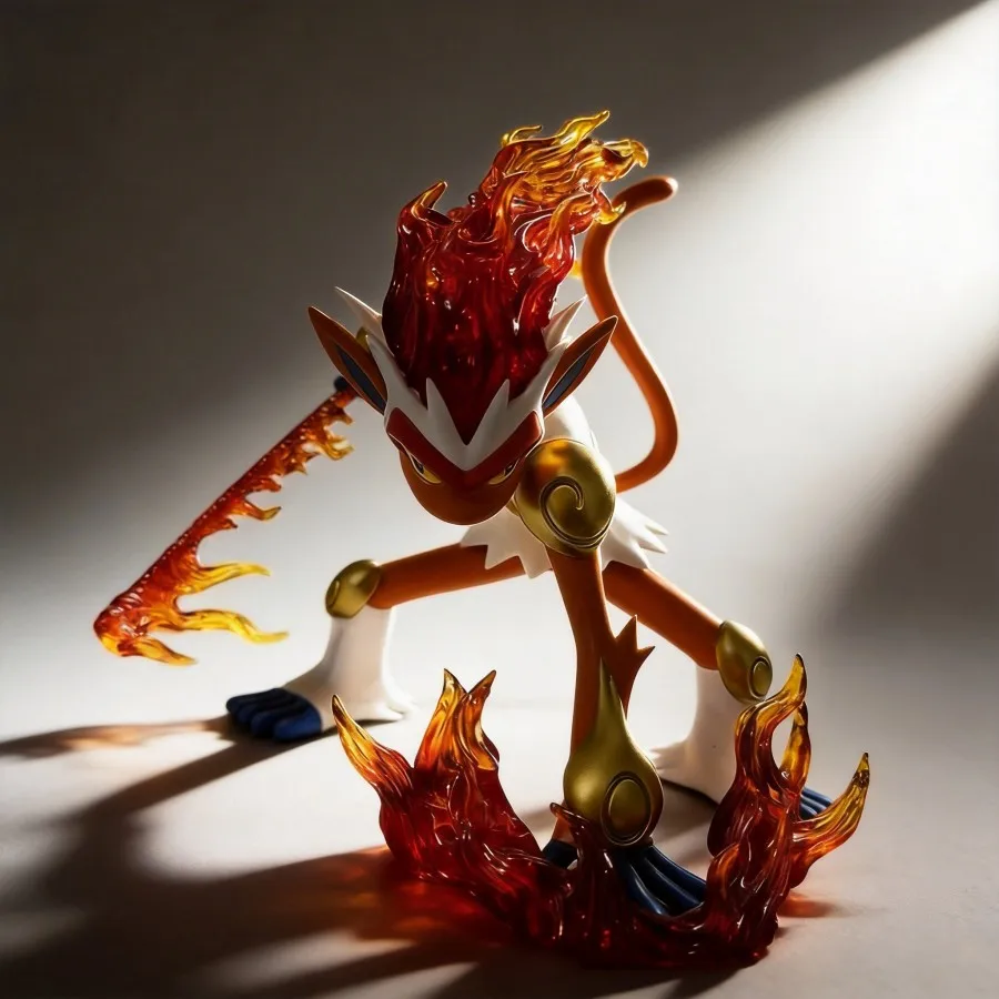 

13cm Pokemon Infernape GK Figure Anime Statue Model Collection Desktop Decoration Gift