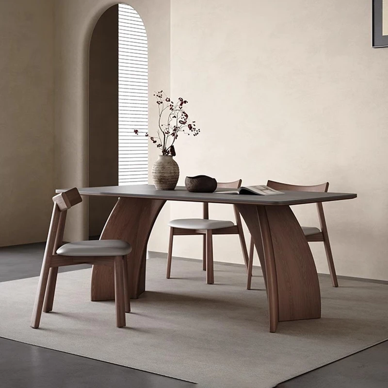 Premium Elegant Table Nordic Vintage European Luxury Dining Table Exquisite Luxury Tavolo Rotondo Pranzo Dining Room Furniture