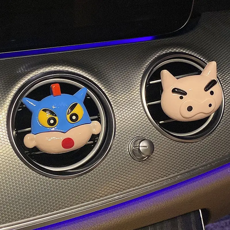 

Crayon Shin Shin Car Aromatherapy Anime Cartoon Car Perfume Air Outlet Fragrance Car Interior Decoration Car Accessories Gifts