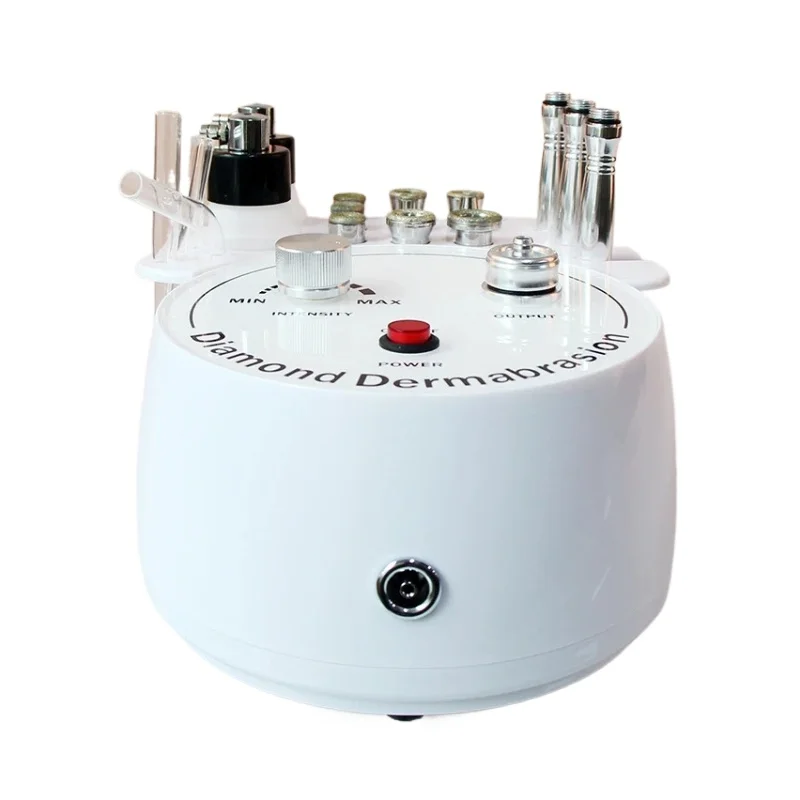 3 in 1 Diamond Microdermabrasion Beauty Machine Vacuum Suction Tool Water Spray Facial Moisten Face Exfoliate Skin Peeling