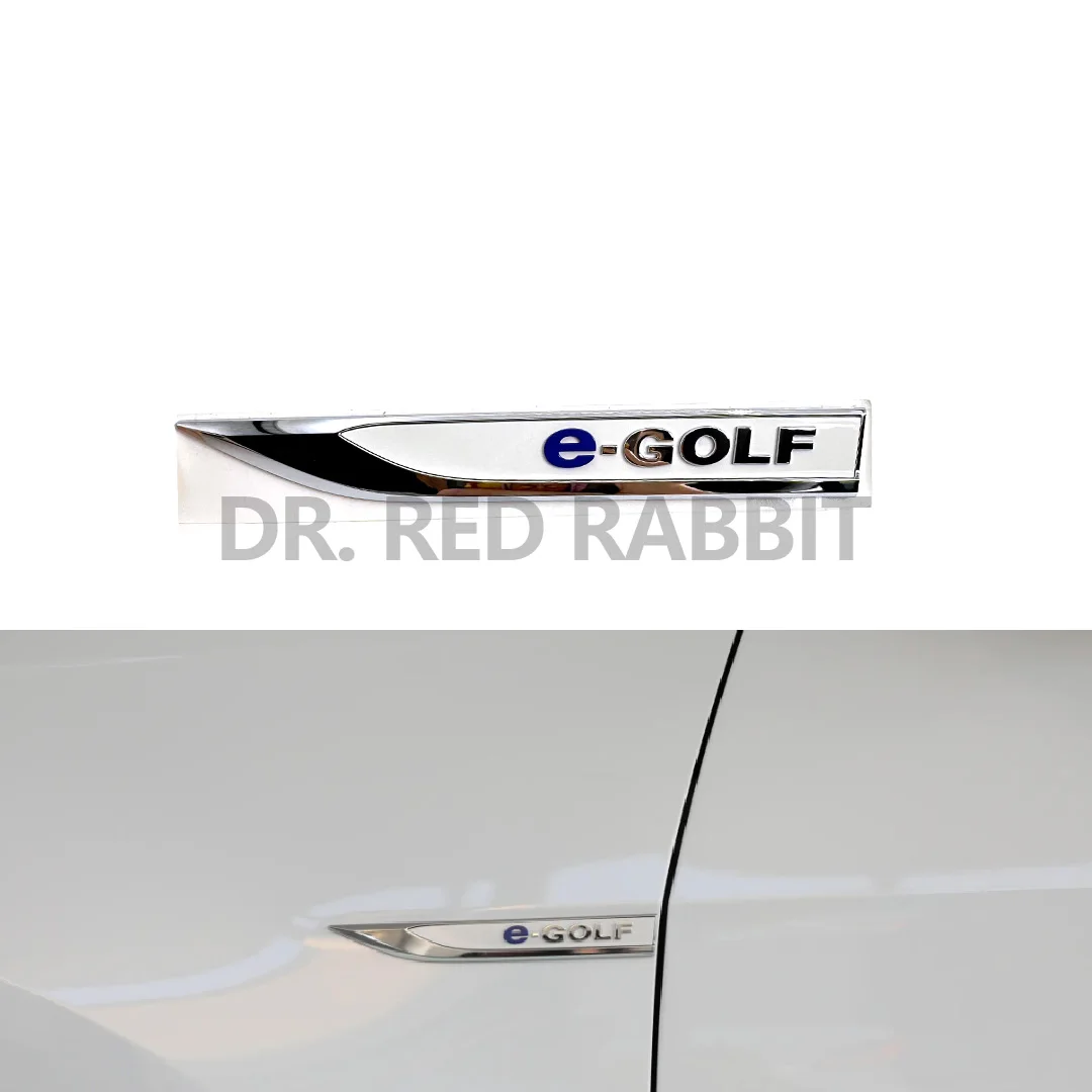 

For 5QE853688D 5QE853688E For VW New Energy E-GOLF Wings Left and Right Logo Fender Logo Trunk Logo