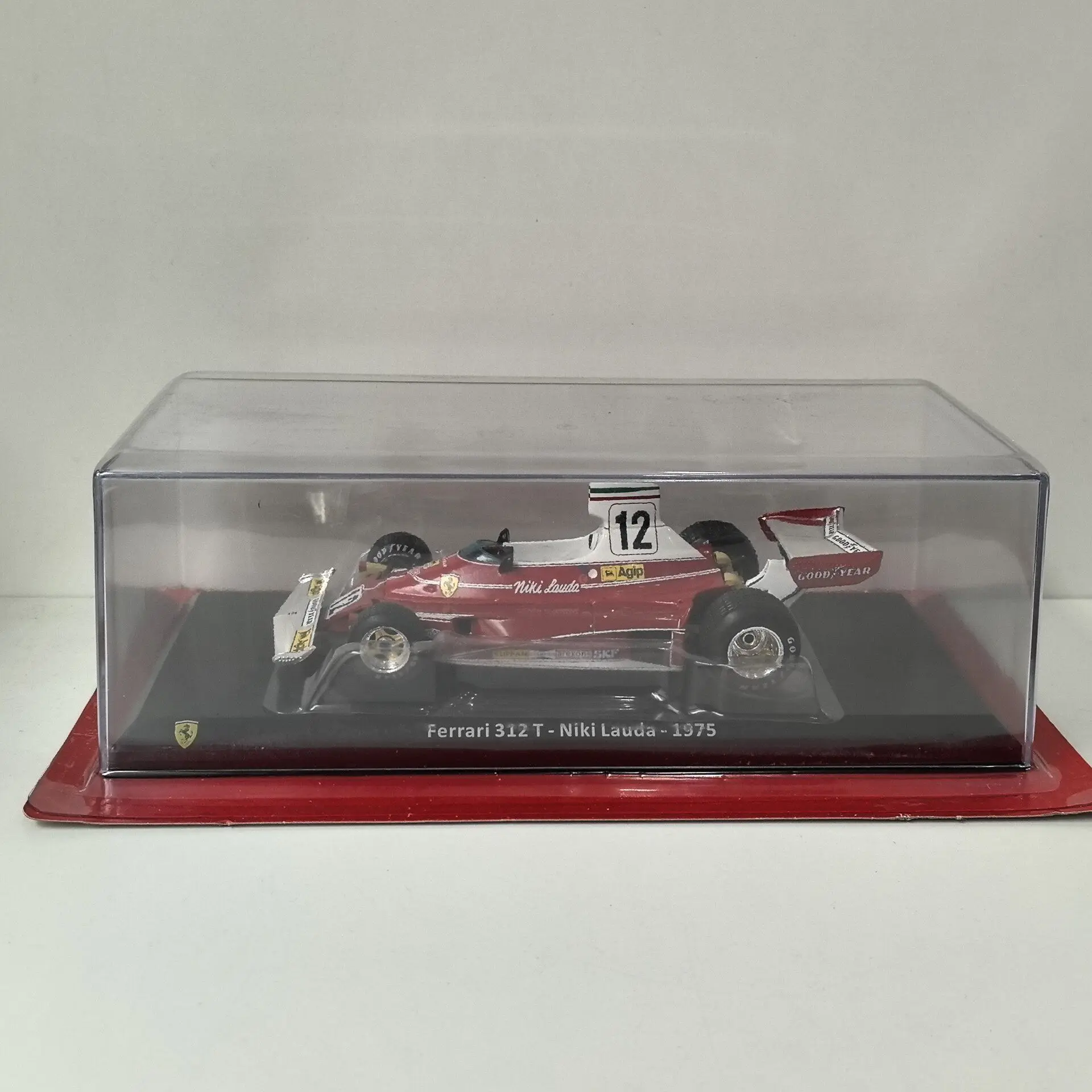 Modelo a Escala 1/24 IXO 312T # Modelo de Auto de Carreras de Fórmula 1 de 1975, Escala 1:24, V7 69, Aleación